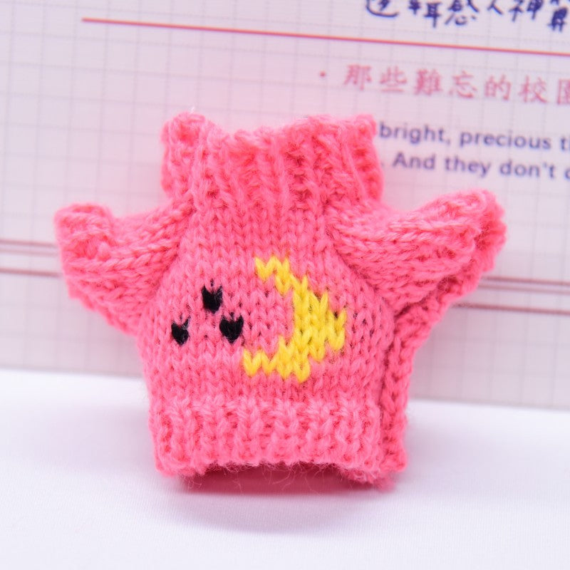 Wholesale Wholesale 10cm Handdog Doll Replacement Clothes Sweater Toy Cotton Doll Accessories Finished Dress-up Accessories